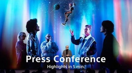 [Highlight]CES® 2025 Press Conference｜Sony Official