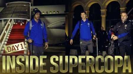 INSIDE VIEW | SUPERCUP DAY 1: Barça&#39;s arrival to Jeddah ✅ | FC BARCELONA 