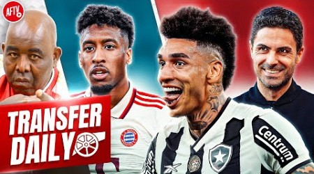 Arsenal’s Loan Offer For Brazilian Striker Rejected Plus Coman Could Replace Saka! | Transfer Daily