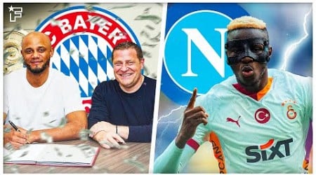 Le Bayern va lâcher 100M€ sur une piste étonnante, Osimhen fait VRILLER Naples | Revue de presse