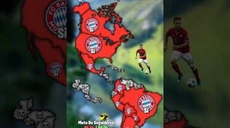 ¿Tu País Ha Tenido Un Jugador Del Bayern Munich? #map #paises #geografia #geopolitica #mapper