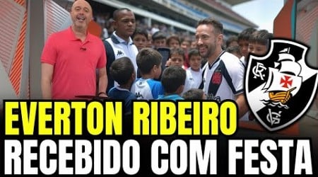 FESTA na COLINA: Everton RIBEIRO é RECEBIDO COM FESTA NO VASCO | notícias do vasco hoje