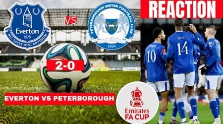 Everton vs Peterborough 2-0 Live Stream FA Cup Football Match Today Score Commentary Highlights 2025