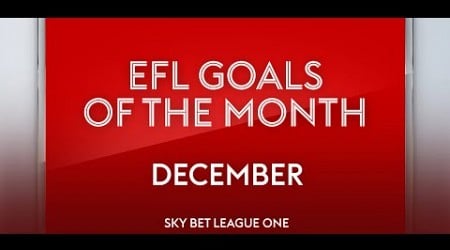 Sky League One Goal of the Month: November 2024