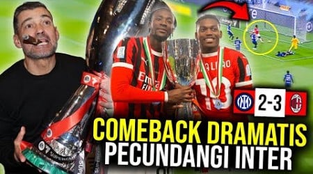 CUMA BUTUH 2 LAGA PELATIH BARU AC MILAN LANGSUNG JUARA USAI COMEBACK DRAMATIS VS INTER DIMENIT AKHIR