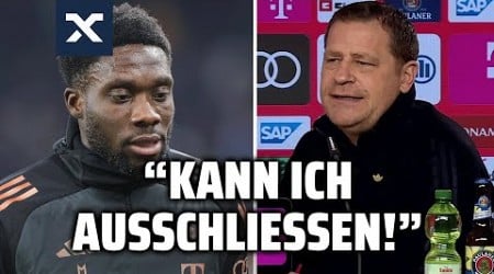 Max Eberl gibt Update zur Zukunft von Alphonso Davies | FC Bayern