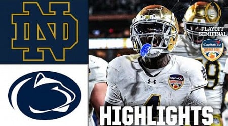 CFP Semifinal: Notre Dame Fighting Irish vs. Penn State Nittany Lions | Full Game Highlights