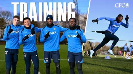 Training pre-Morecambe in the FA Cup ⚽️ | Chelsea Training | Chelsea FC 24/25