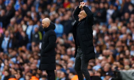 Guardiola hails 'world-class player' Foden while Ten Hag praises United – video